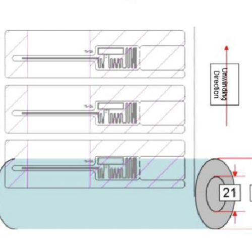 Jewellery Label RFID TCH-JL UHF Jewelry Label